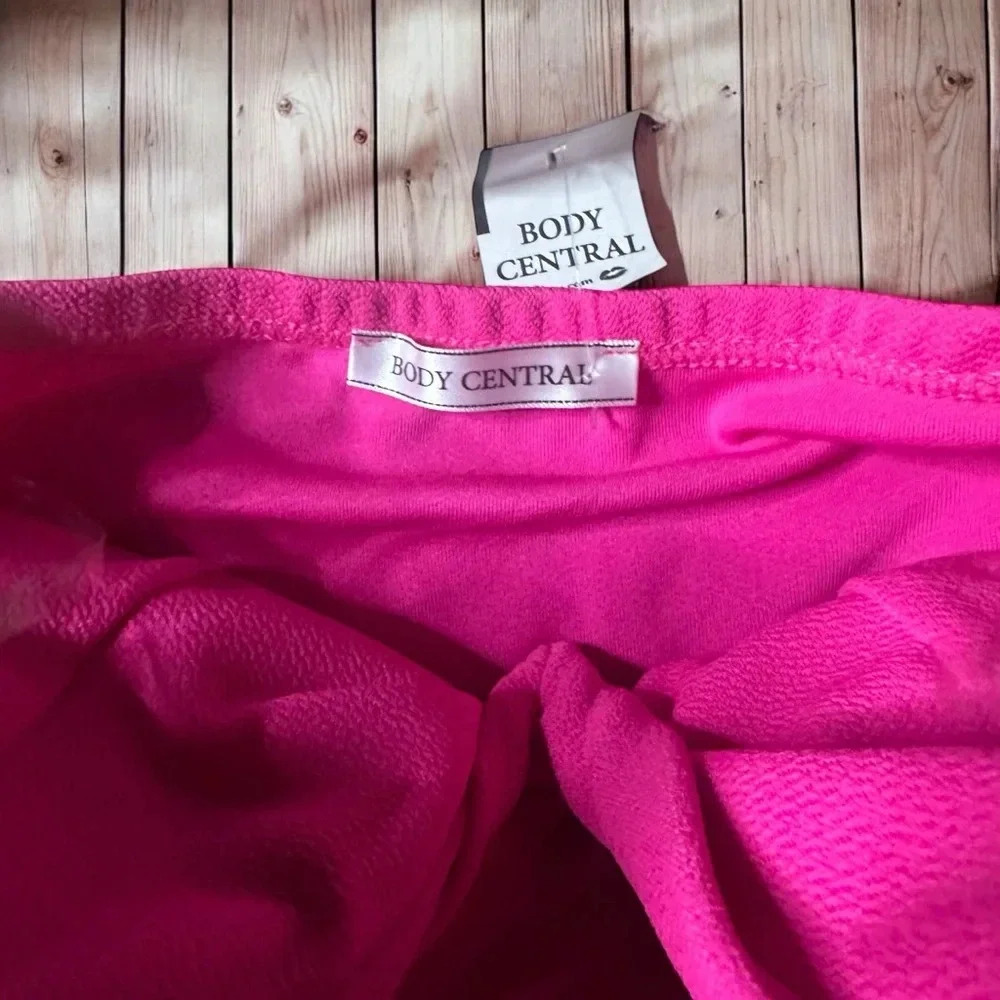 Hot Pink strapless body central dress NWT (B4) - Picture 2 of 8